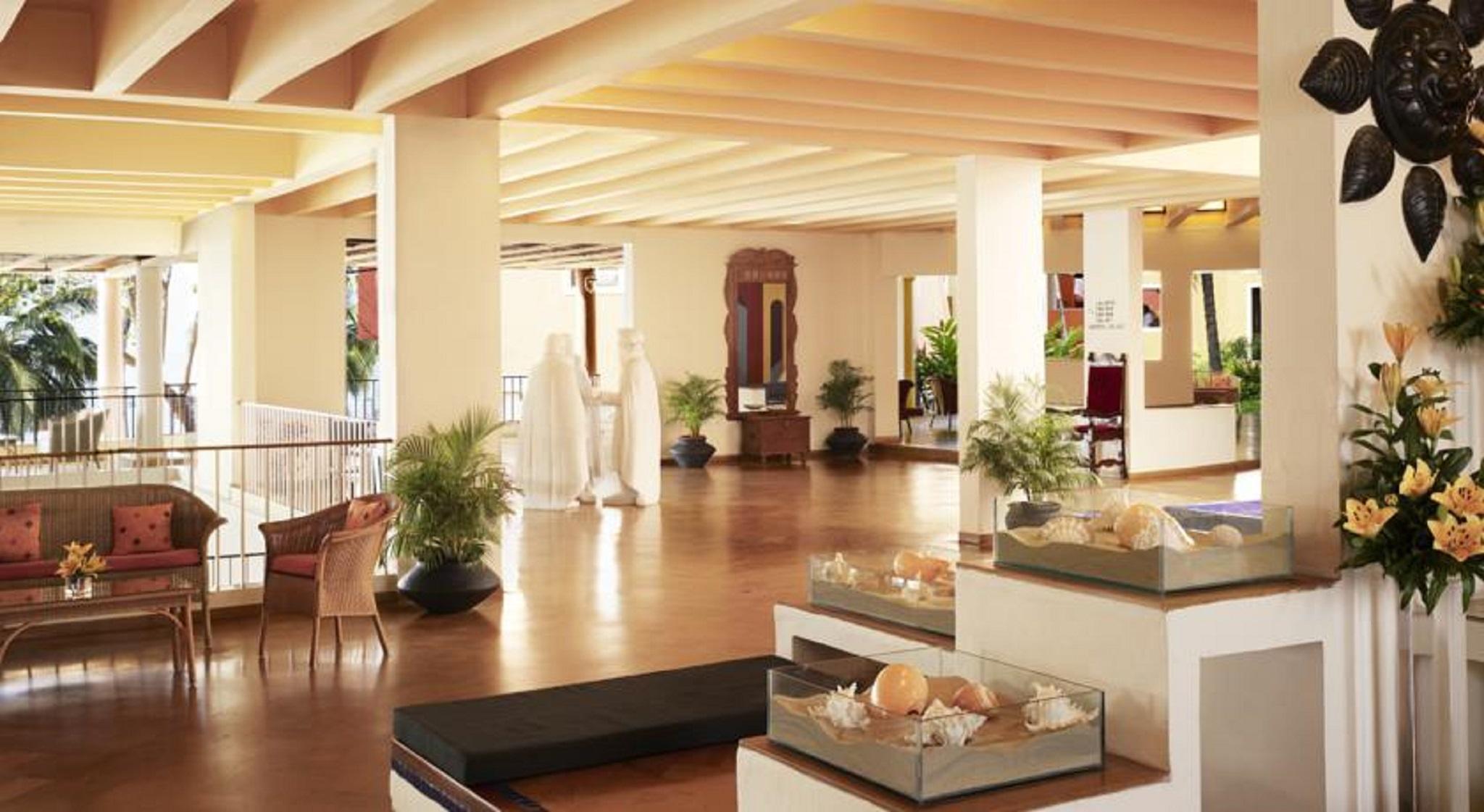 Taj Cidade De Goa Heritage, Goa Santa Cruz Exteriör bild Lobby