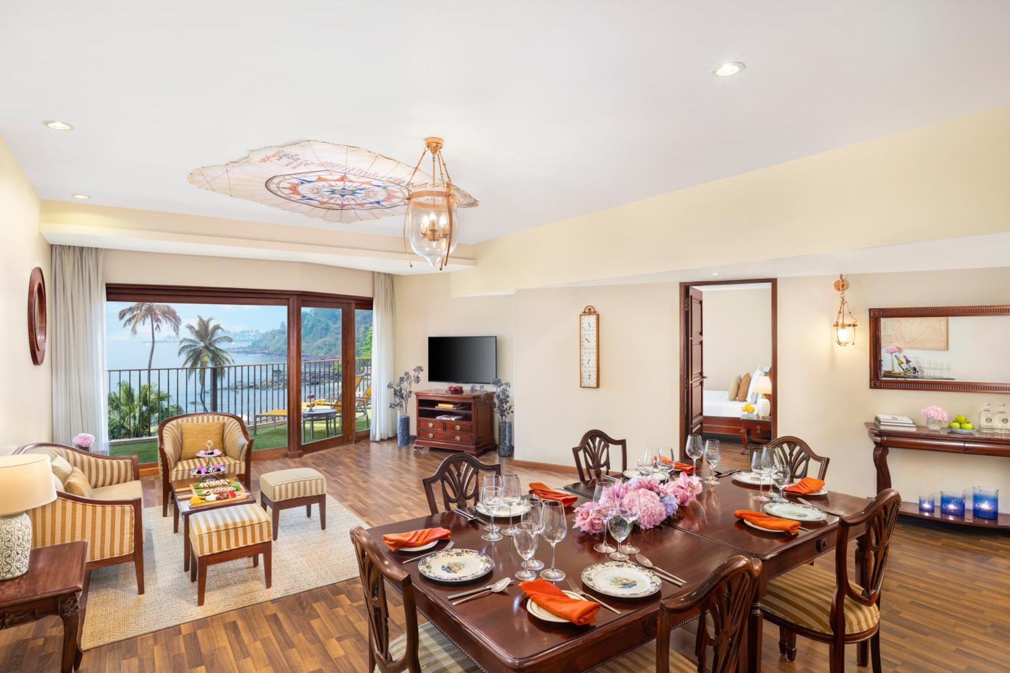 Taj Cidade De Goa Heritage, Goa Santa Cruz Exteriör bild A suite at the resort